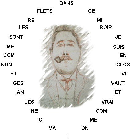 coeur_couronne_et_miroir_avec_portrait_d'Apollinaire